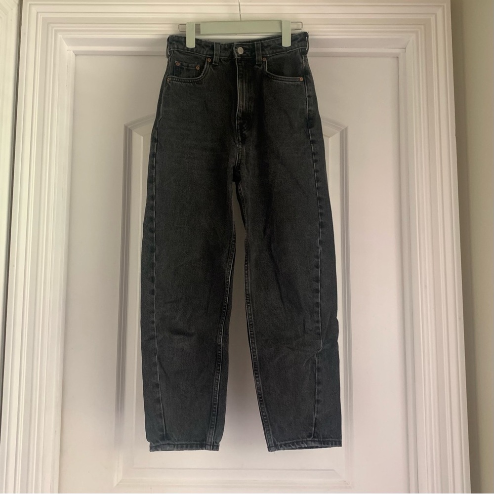 Weekday extra high waisted mom jeans